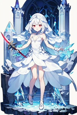 白髪ロリ系