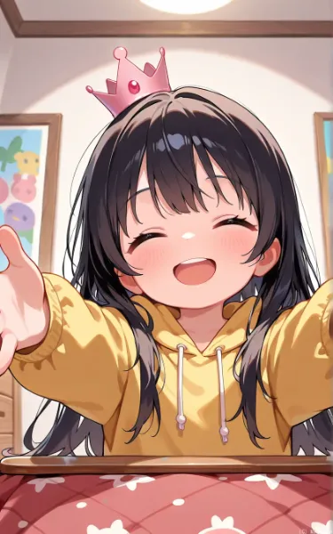 おこたでのんびりしよ～♪