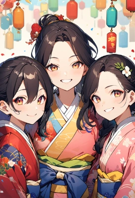 3姉妹さん