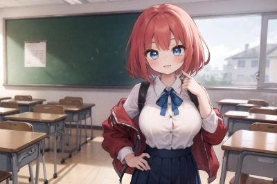 赤毛の女の子