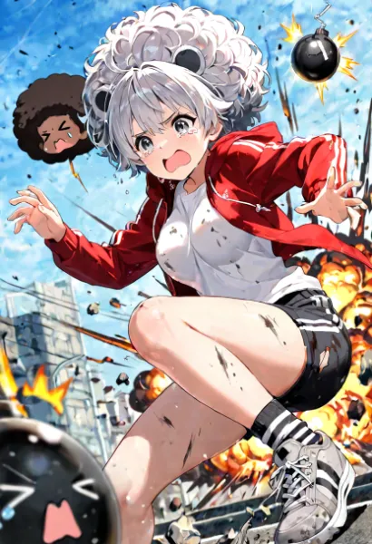 アフロくまみみちゃん？