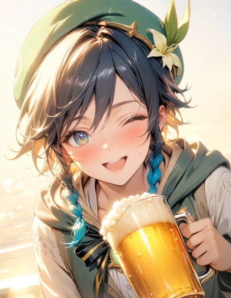 【原神】ウェンティ 乾杯