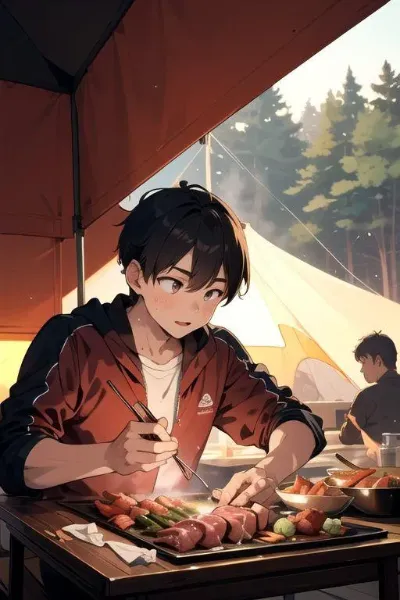 焼き肉キャンプ