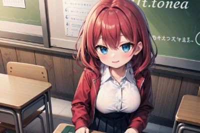 赤毛の女の子