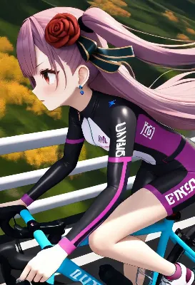 [動画]自転車にのる　るりちゃん