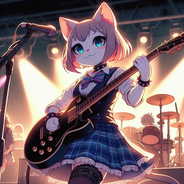 猫ちゃんギターリスト