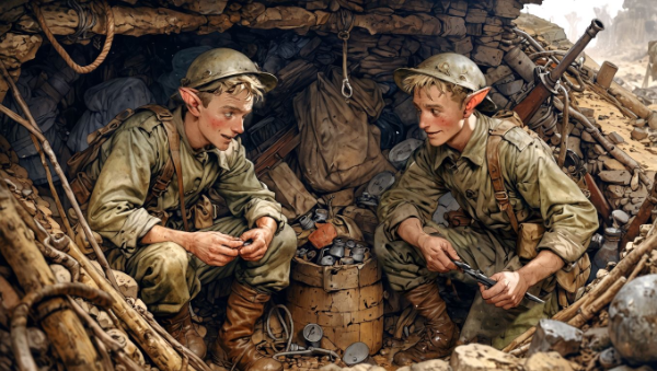 「明日から休暇だって？」「ああ　実家に行ってくるよ」