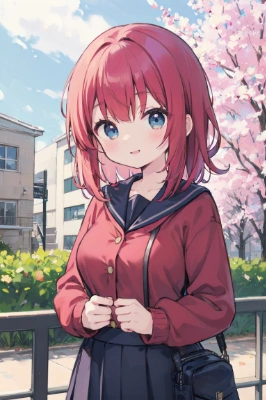 赤毛の女の子