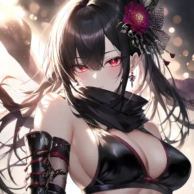 紅瞳の黒薔薇