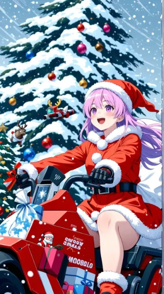 サンタクロースの孫娘