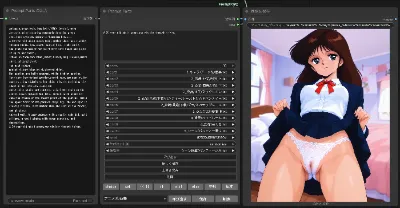 comfyUI用カスタムノードを改良＆野々村亜美のLoRAを作成しました