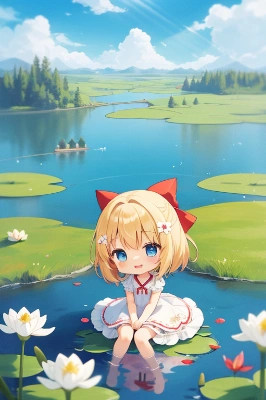 ちょこーん