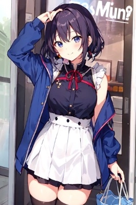 黒髪の女の子