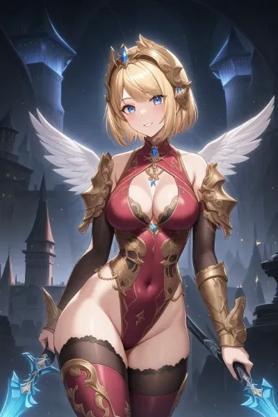 翼を持つ戦乙女