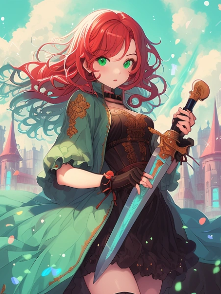 No.1130 錬金剣のオリヴィア