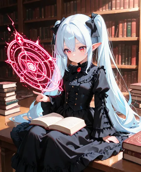 魔法の勉強