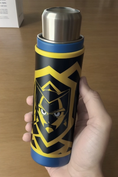 タイガー模様の魔法瓶