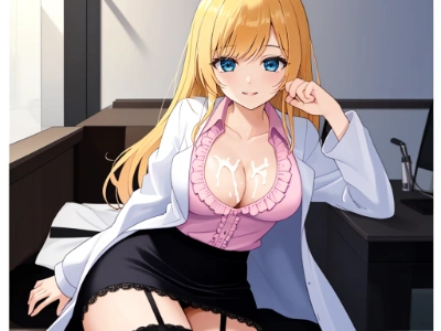 淫らな保健室の先生！誘惑するセクシーなミニスカート姿が魅せるSEX講座！