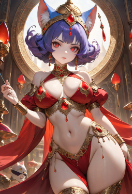 お題：赤目（魔神）