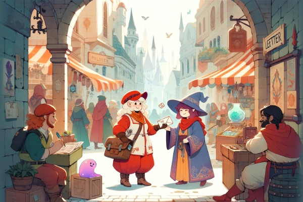 『お手紙です！』