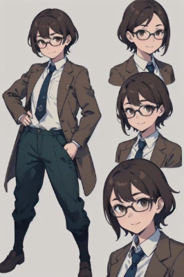 ボーイッシュな女性教員