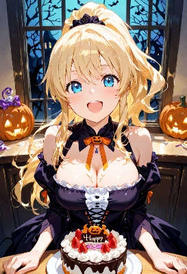 ハロウィンの夜に贈る甘い祝福
