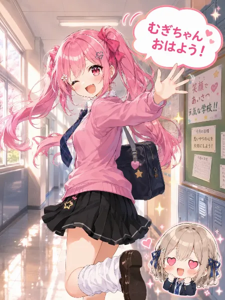 ミニスカートで登校