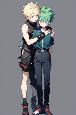 ハグする男性