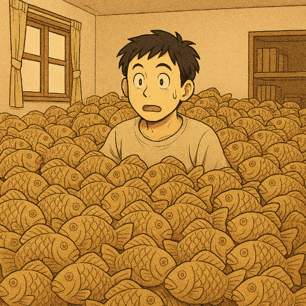 増えていくたい焼き