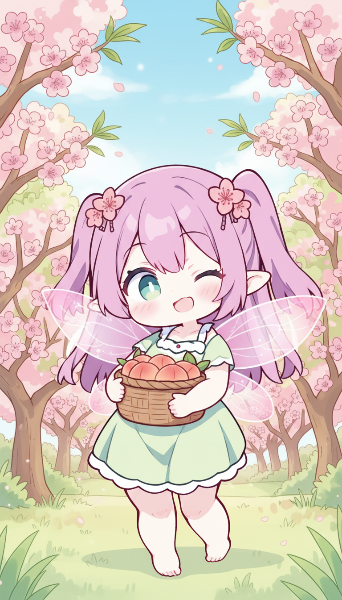 桃の妖精