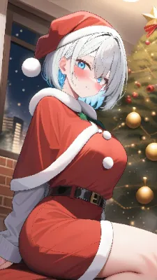 Christmas Tree Girl