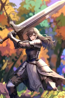 女性戦士達２０