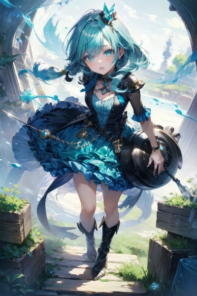 アクアマリンの少女