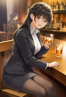 深夜のバーで解き放つ心