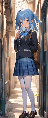夕暮れの路地