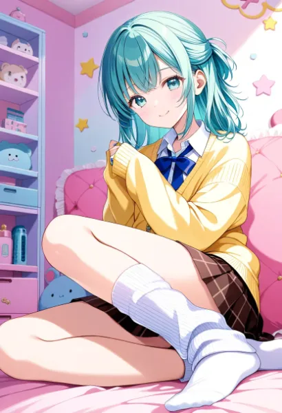 常磐アクア（お題：ネイルアート）