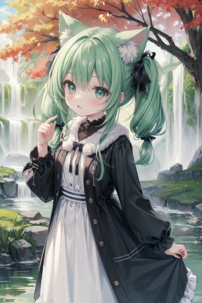 ここの滝壺、温泉なんだって