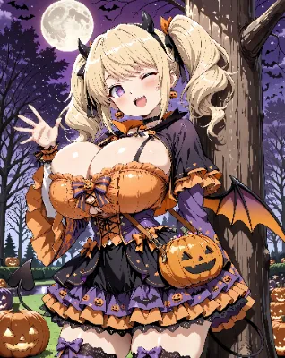 小悪魔ハロウィン娘