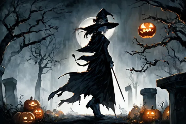 ハロウィン　魔女5