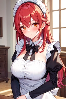 メイドさんだぁ！