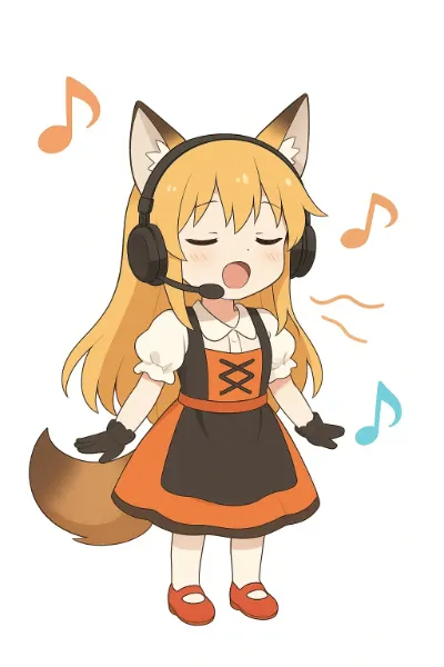 子守唄を爆音で聴かせてくれる狐耳系女子