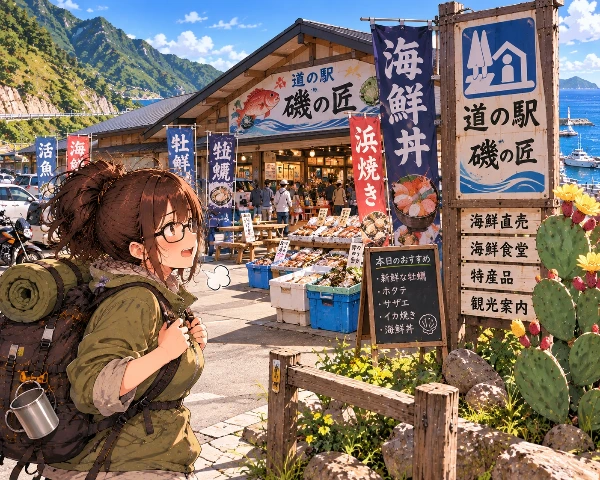 山から下りてきた葉っぱのお姉さん