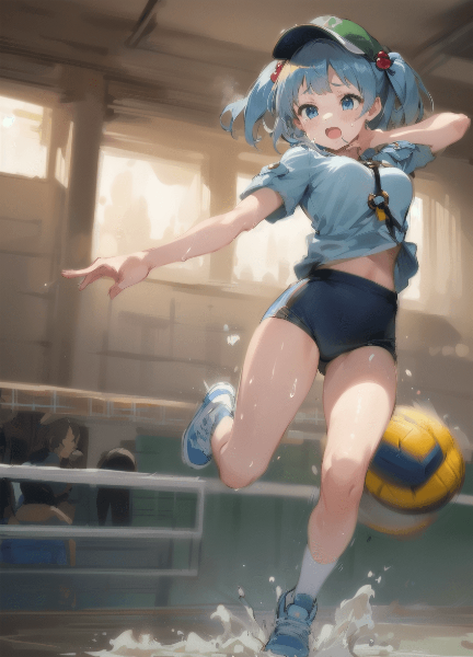 河城にとりとドッジボール！(part11)