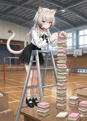 菱餅チャレンジ