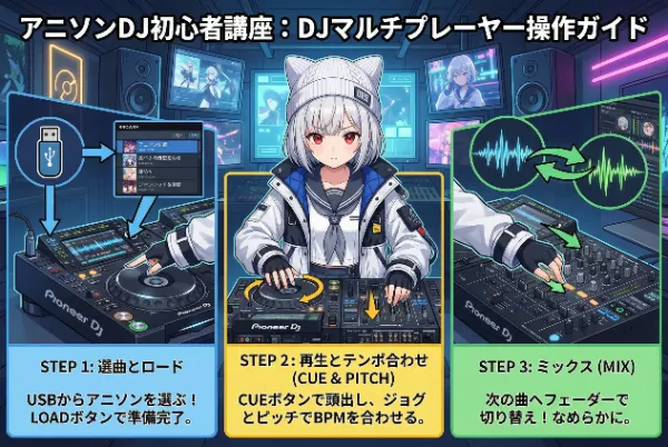 DJマルチプレーヤー操作ガイド