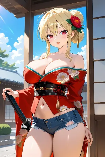 着物・ショーパン・刺青