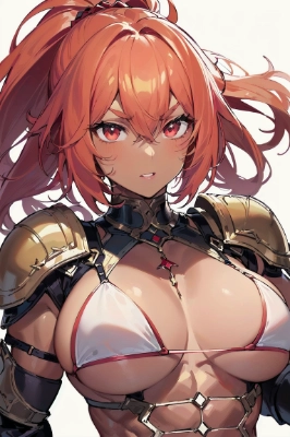 ビキニアーマー女騎士