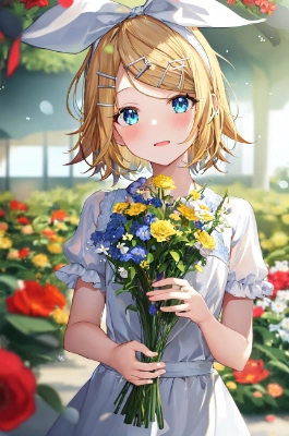 鏡音リン💐*·̩͙𓈒𓂂𓏸