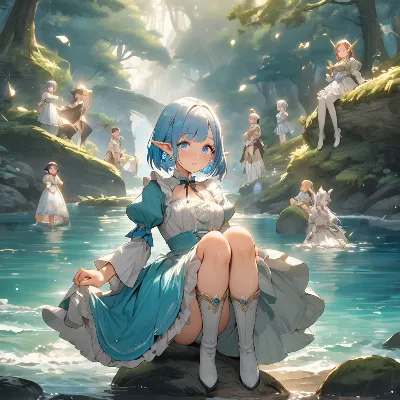 森の泉