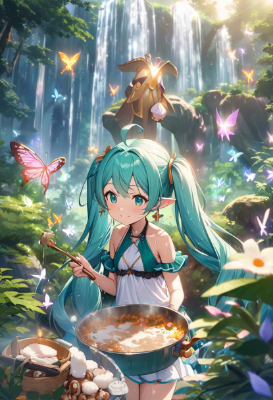 エルフの料理